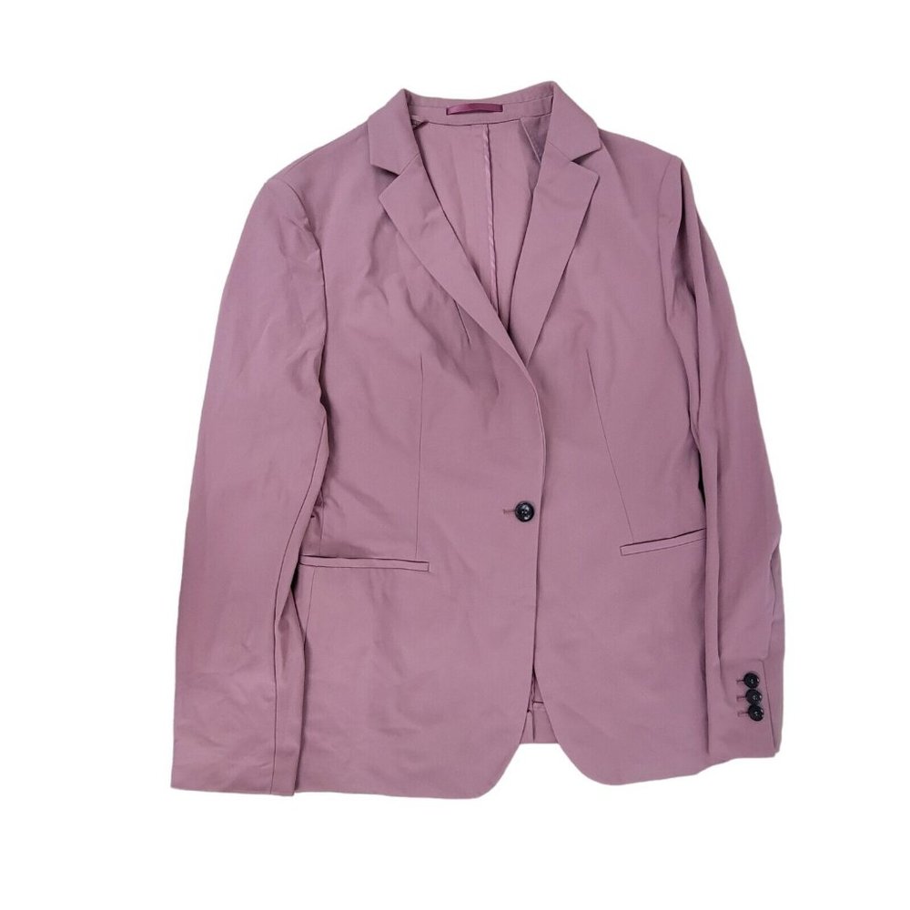 Sene Soho Flex Tech Sport Coat Unstructured Blazer Red Custom 36 Chest Womens